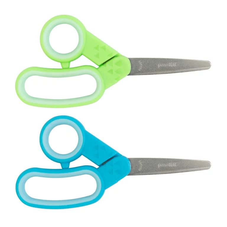 Pen + Gear 5" Blunt-Tip Kids' Scissors, 2 Pack - Walmart.com | Walmart (US)