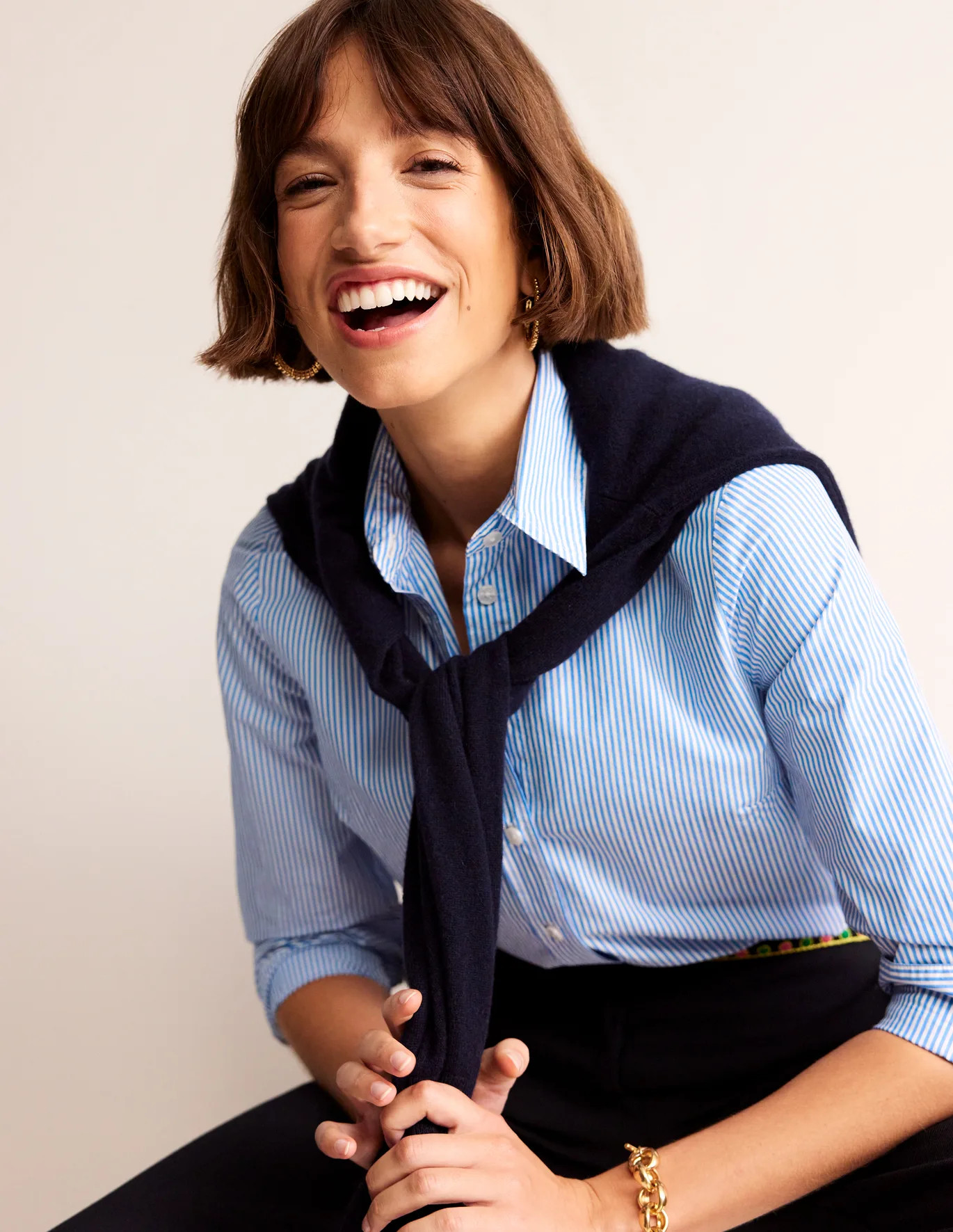 Fine Blue Stripe | Boden (US)