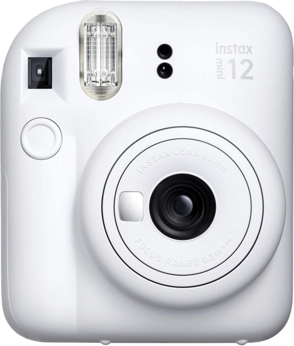 Fujifilm - instax mini 12 Instant Film Camera - Clay White | Best Buy U.S.