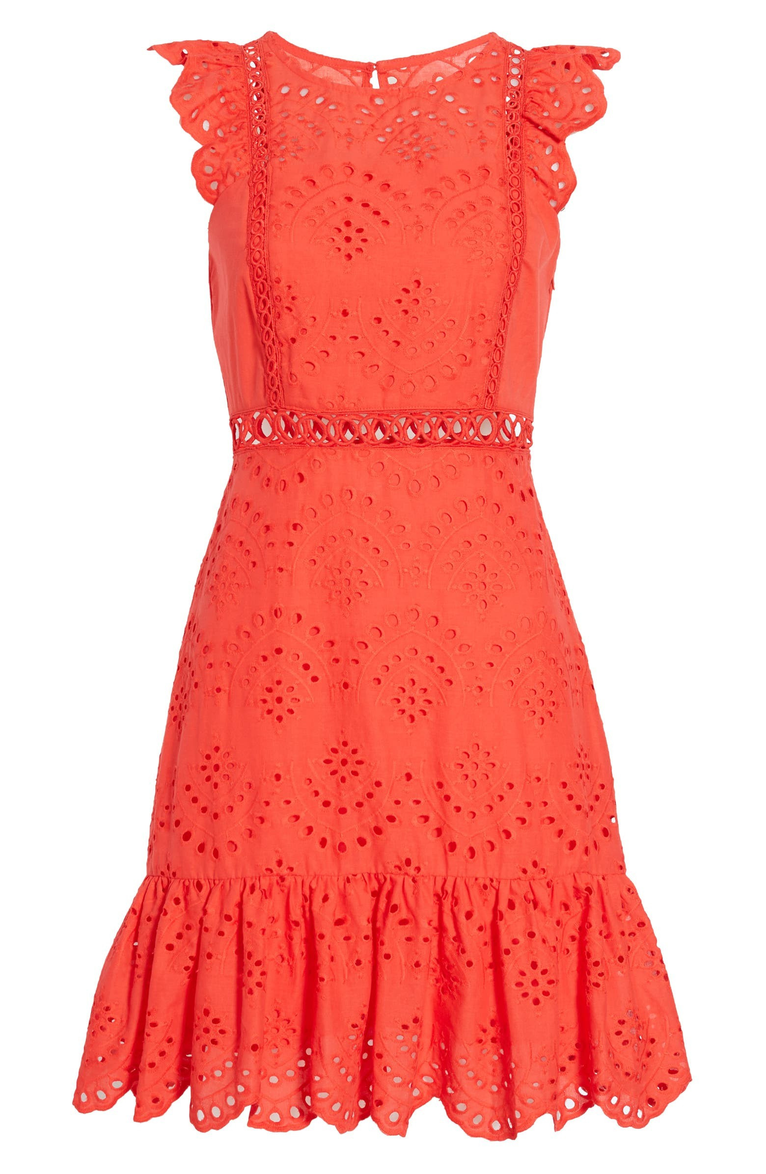 Eyelet A-Line Dress | Nordstrom