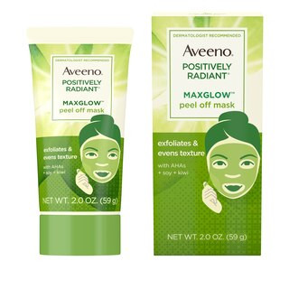 Aveeno Positively Radiant MaxGlow Peel Off Exfoliating Face Mask, 2 OZ | CVS Photo
