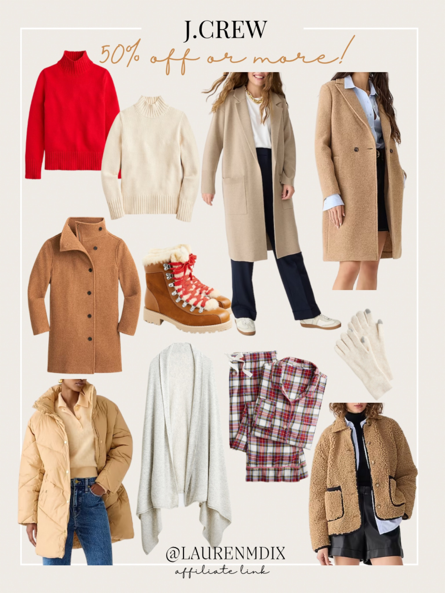 J.Crew sale! 50% off or more on everything here!! Half off sweaters, cashmere, jackets, boots! @jcrew #jcrew

#LTKCyberWeek #LTKfindsunder100 #LTKsalealert