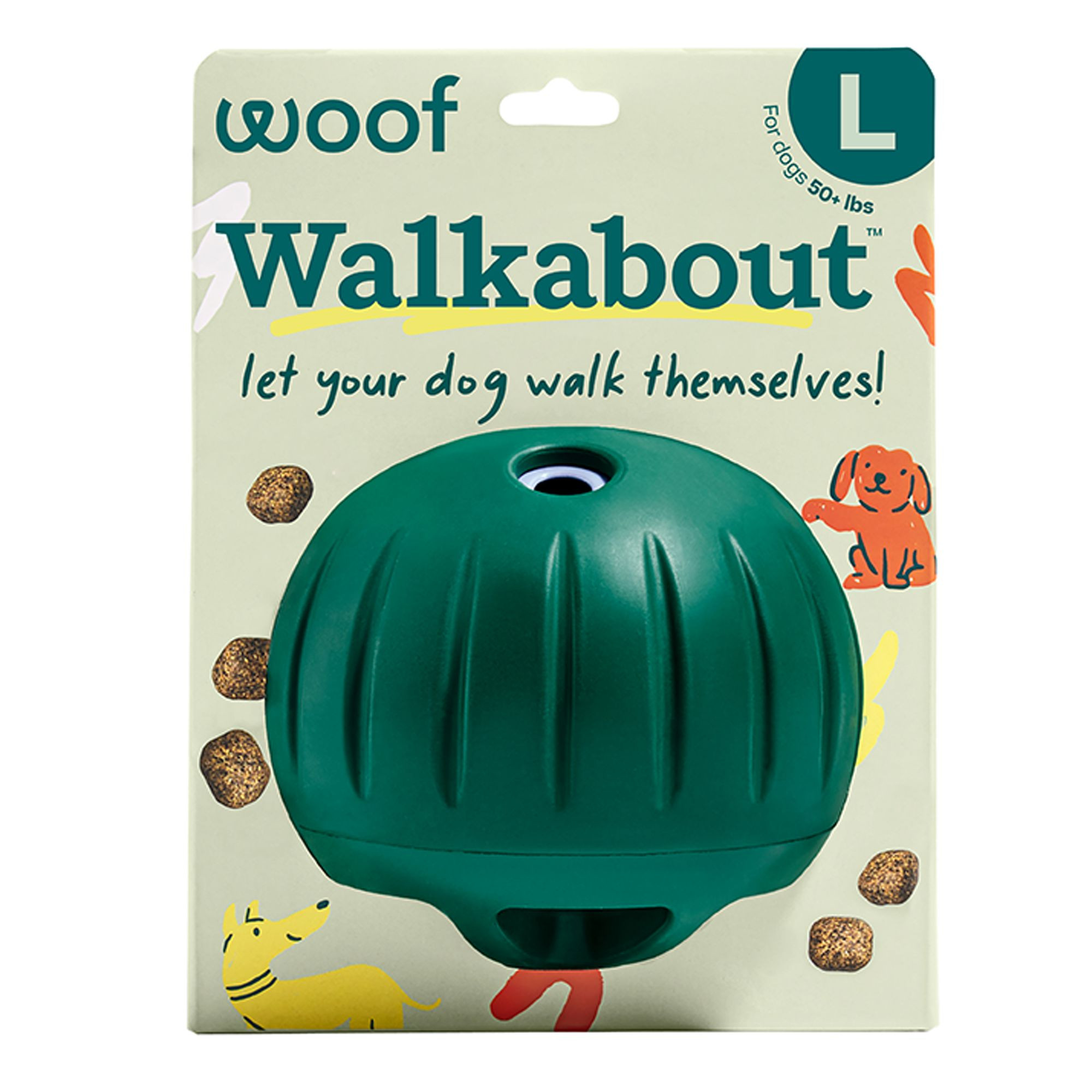 WOOF Walkabout Treat Dispensing Dog Toy | PetSmart
