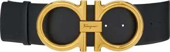 FERRAGAMO Double Gancio Leather Belt | Nordstrom | Nordstrom