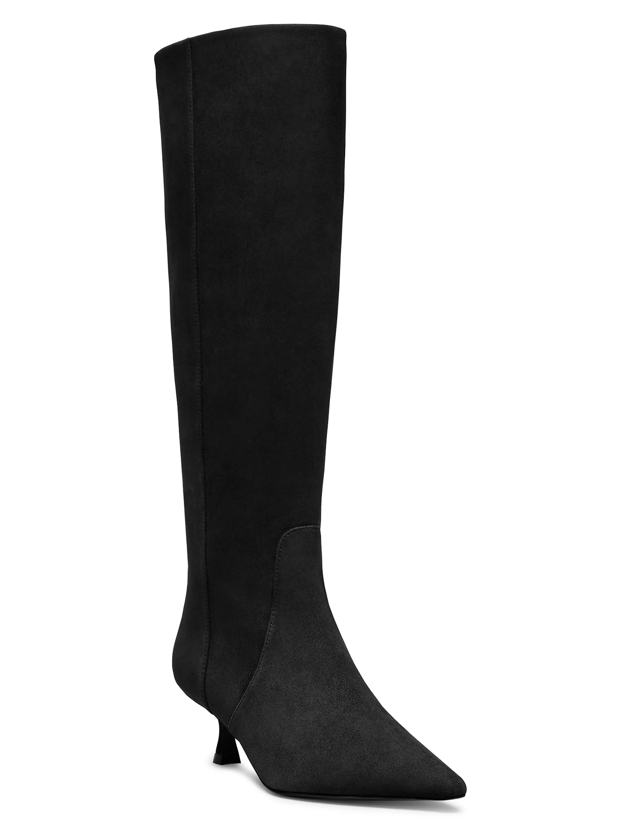 Naomi 50MM Suede Kitten-Heel Boots | Saks Fifth Avenue