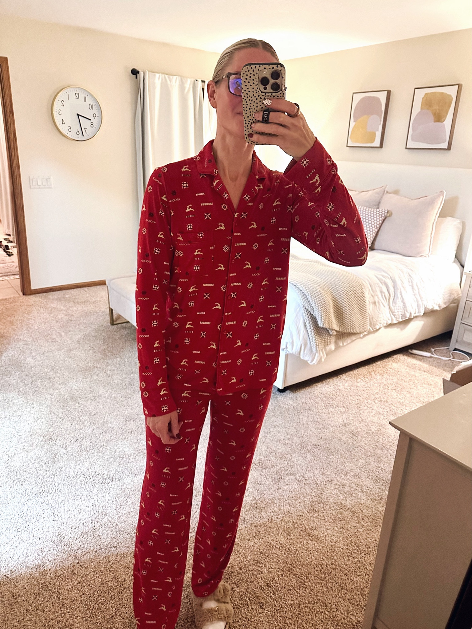 Skims holiday/Christmas pajamas 

#LTKHoliday