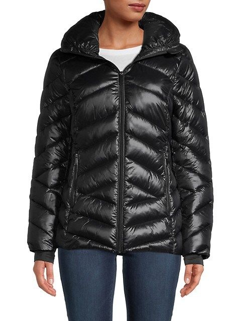 Saks Fifth Avenue Missy Hooded Puffer Jacket on SALE | Saks OFF 5TH | Saks Fifth Avenue OFF 5TH