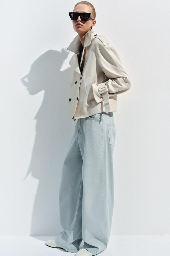 ZW COLLECTION LIMITED EDITION LEATHER JACKET | Zara US