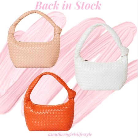 Back in Stock! Run! $30 I have the Creamy White. Such a chic bag! 

Woven Slouchy Shoulder Bag - Tan, Cream & Orange

Target. Purse. Spring. Summer  

#LTKfindsunder50 #LTKstyletip #LTKitbag
