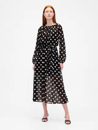 Sheer Maxi Dress | Gap (US)