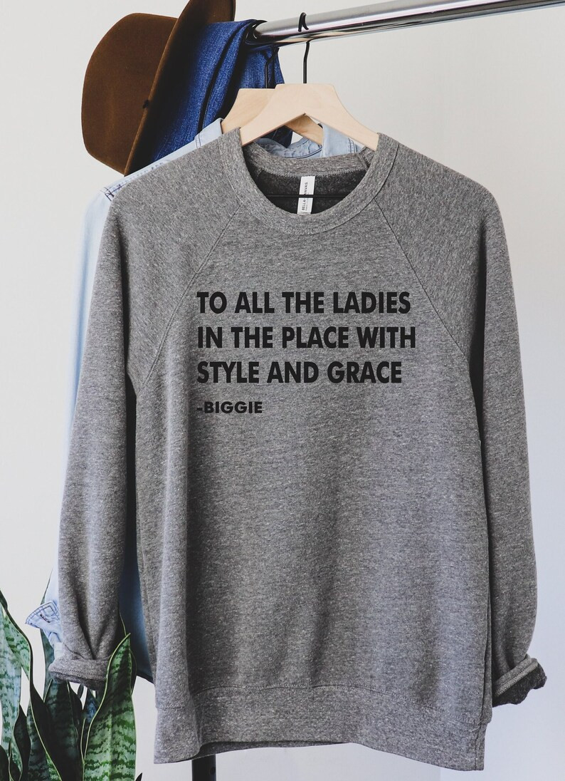 Biggie Crewneck Sweatshirt - Etsy | Etsy (US)