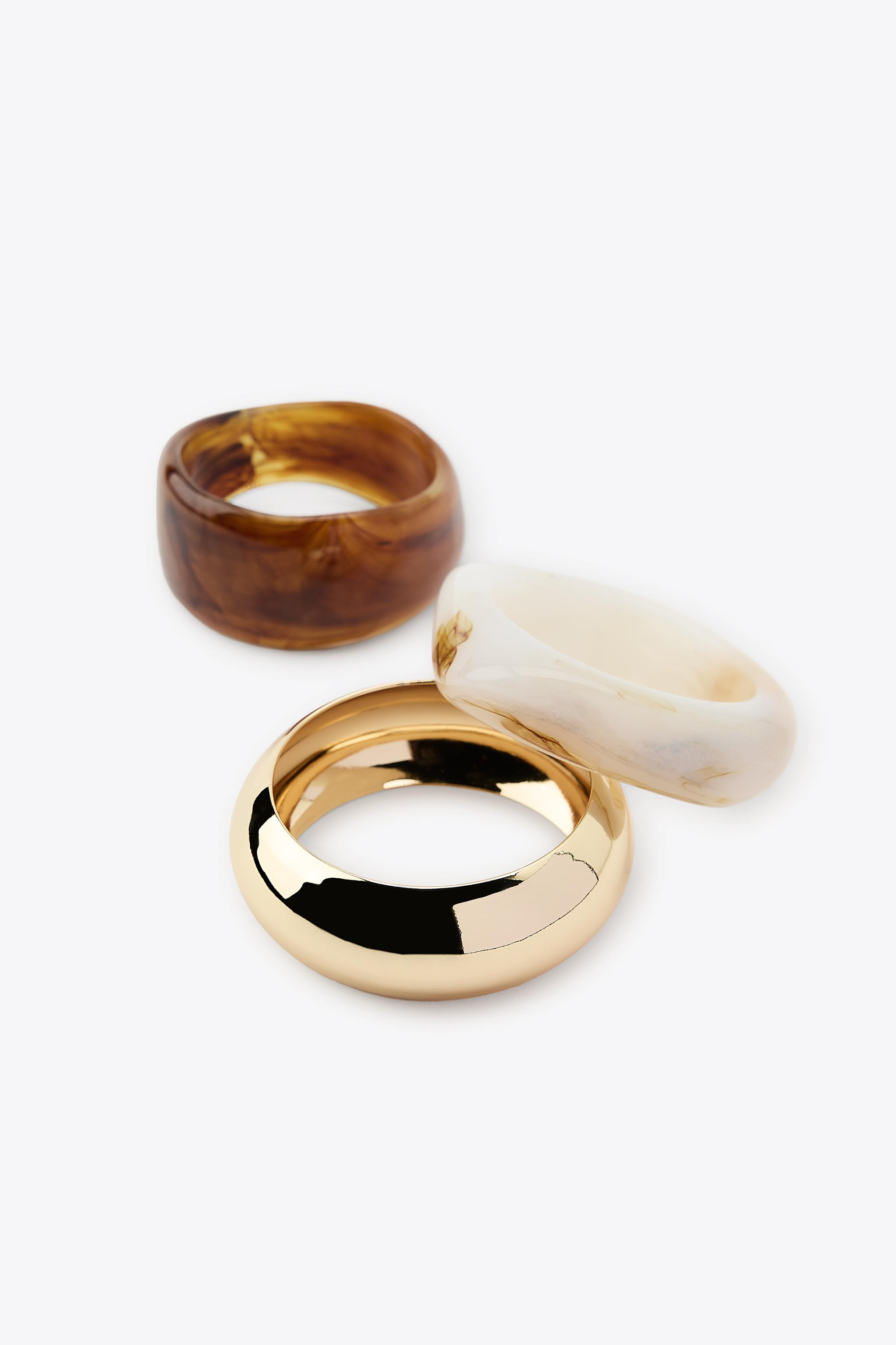 PACK OF 3 RIGID BRACELETS | Zara UK