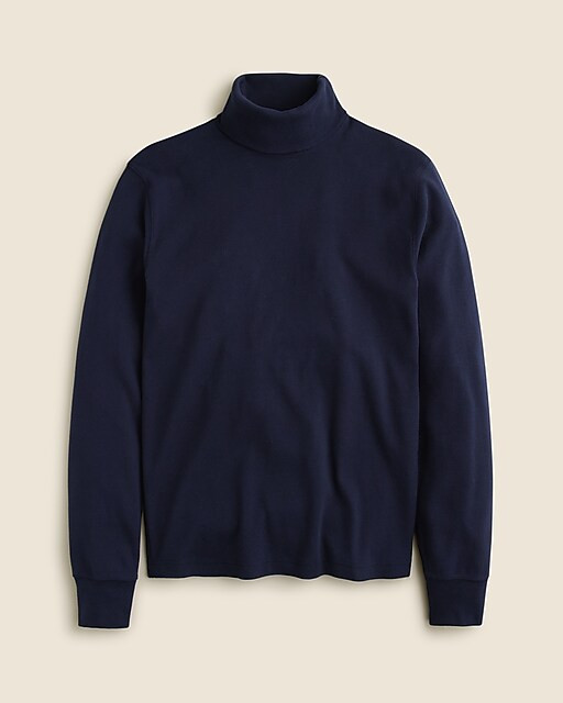 Heritage brushed rib-knit turtleneck | J. Crew US