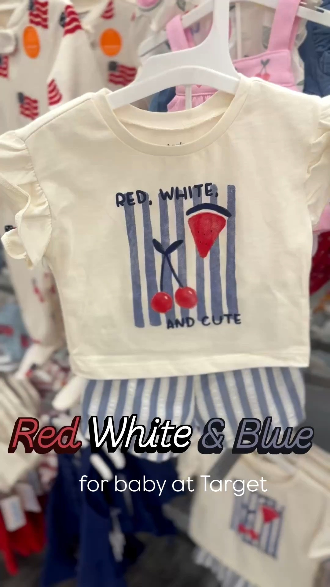 Red white and blue for MDW 
Target does it again with the @Carters collection for Memorial Day weekend! Right now save $10 when you spend $40 on kids and baby clothing at Target ❤️🤍💙🇺🇸

#LTKKids #LTKBaby #LTKSaleAlert