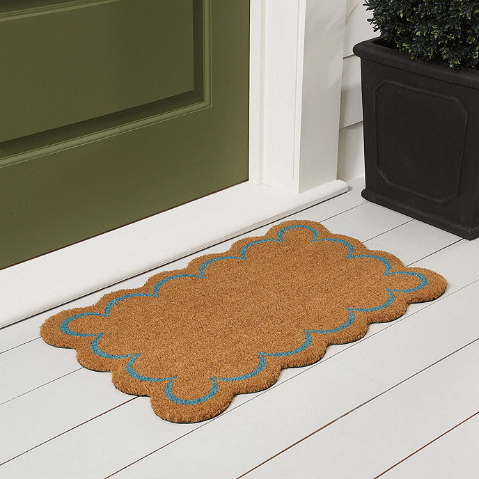 Scallop Coir Mat | Ballard Designs, Inc.