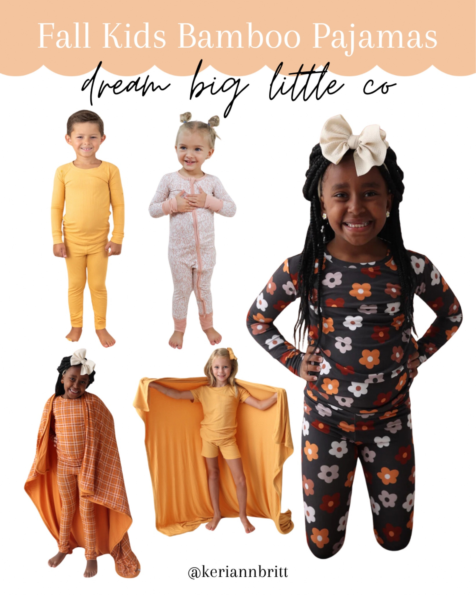Fall Kids Bamboo Pajamas

#LTKSeasonal #LTKFamily #LTKKids