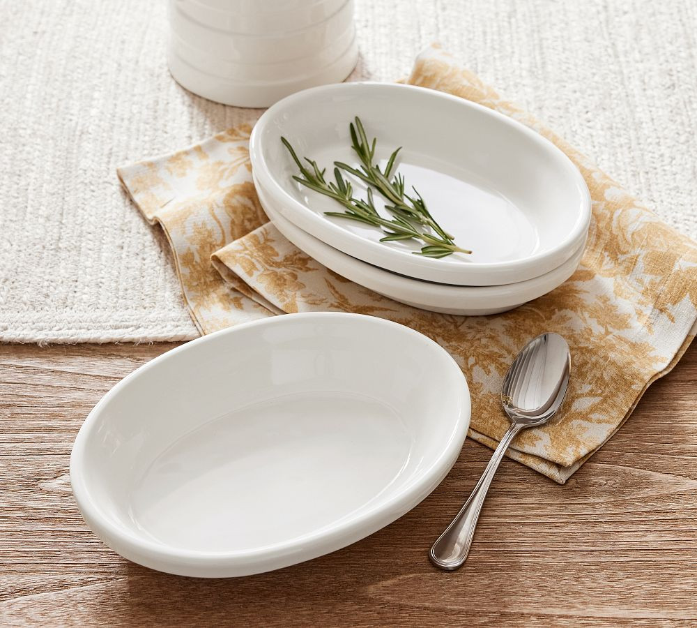 Heirloom Stoneware Oval Serving Platter | Pottery Barn (US)