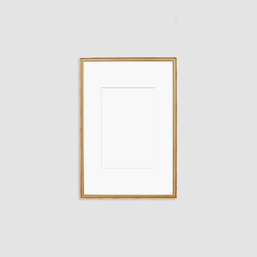 Simply Framed Oversized Gallery Frame – Antique Gold/Mat | West Elm (US)