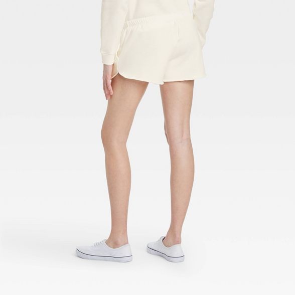 Women's USA Graphic Jogger Shorts - White | Target