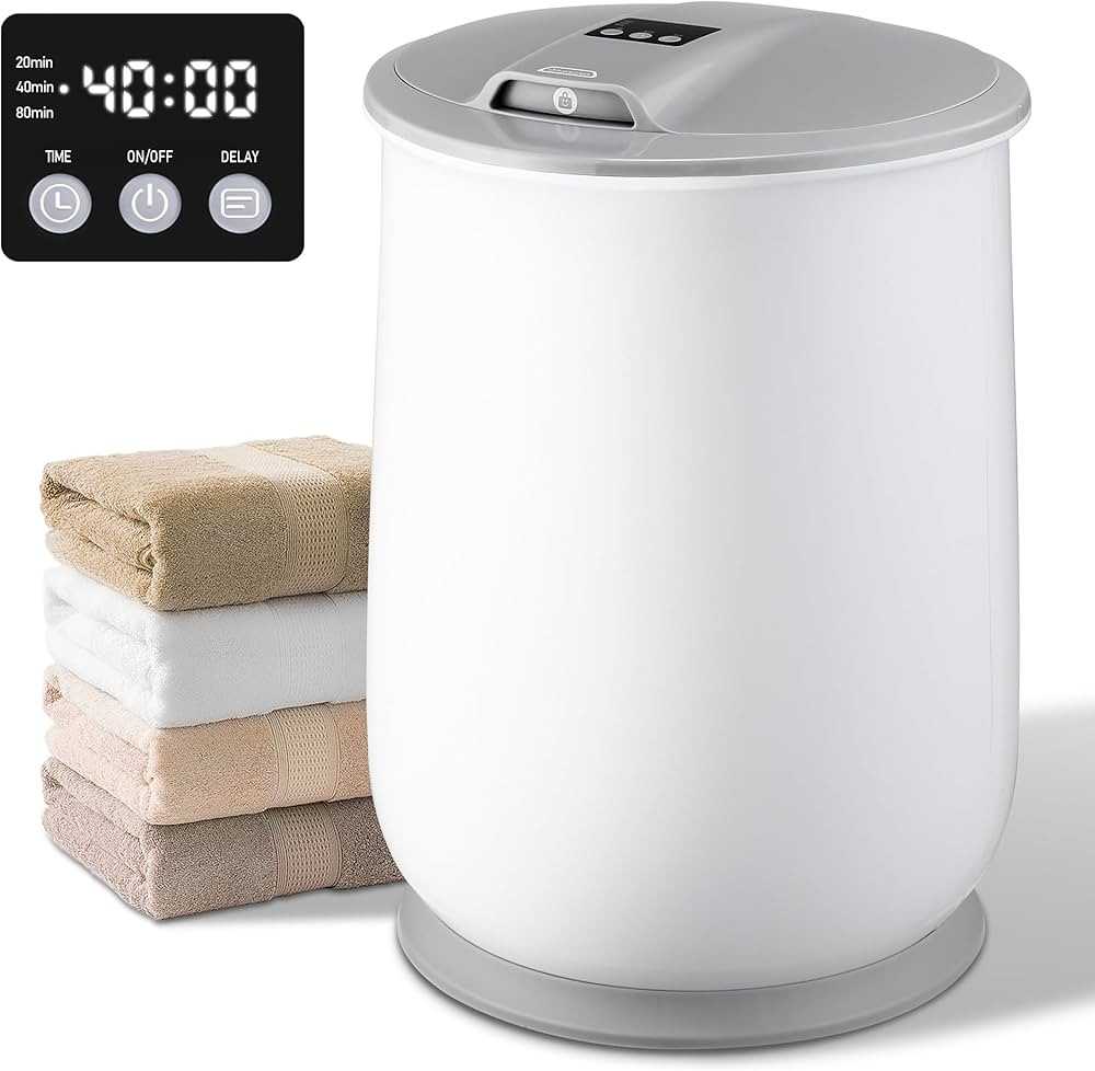 Towel Warmer, Large Hot Towel Warmer Bucket with LED Display, Heat Timer 20/40/80 and Up to 24 Ho... | Amazon (US)