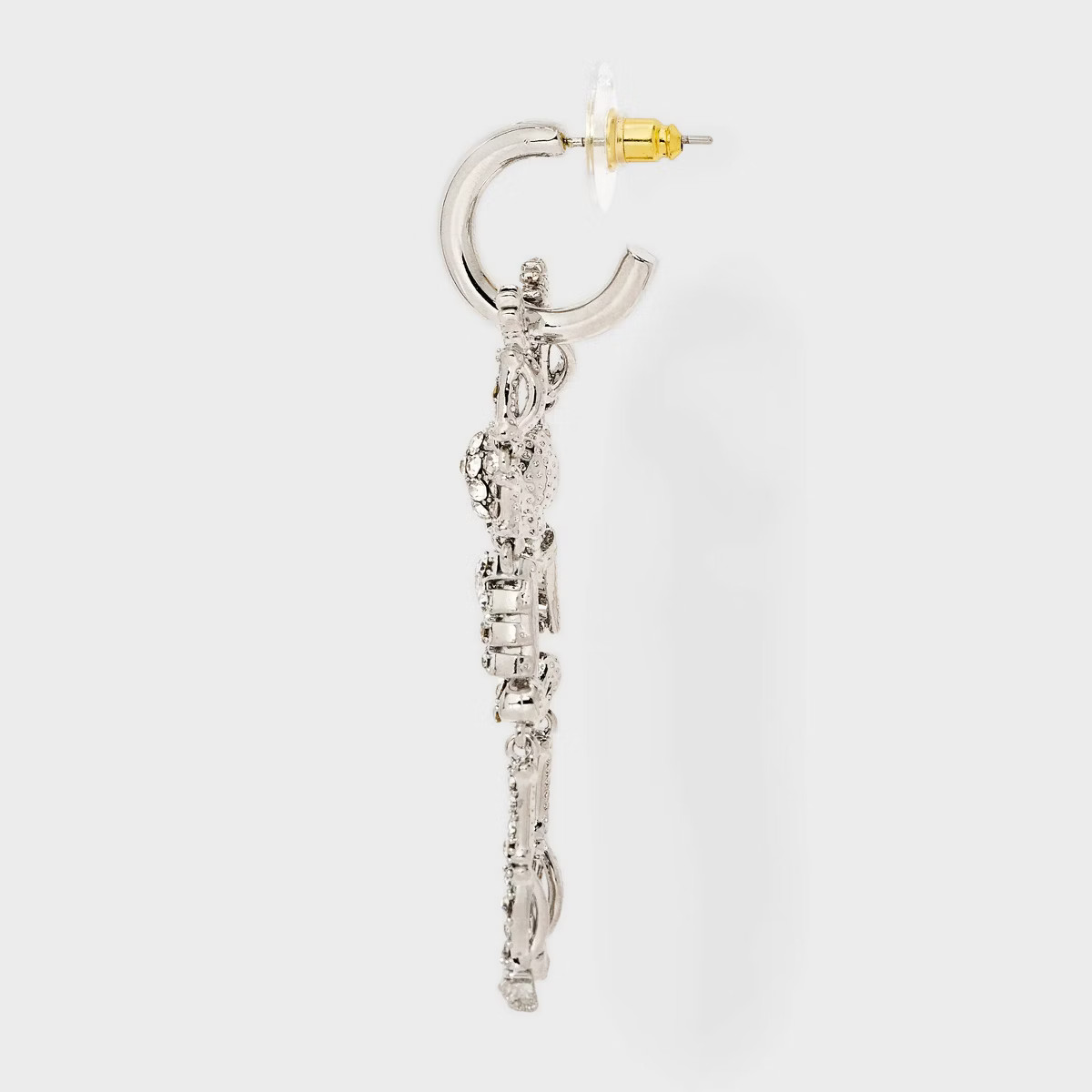 SUGARFIX by BaubleBar Halloween Drop Dead Hottie Earrings - Silver | Target