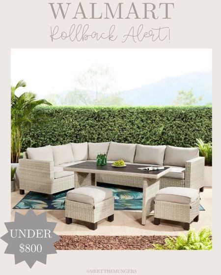 Walmart Rollback Alert!!

Patio furniture / walmart / walmart finds / walmart patio furniture/ outdoor furniture / affordable patio



#LTKSeasonal #LTKsalealert #LTKhome