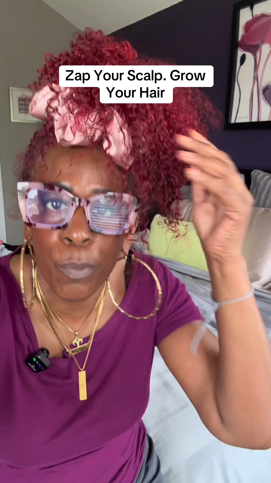 Nobody told me my scalp was the reason my hair wasn’t growing — until I tried the NuDerma High Frequency Wand. Watch what happened. 

 #LTKselfcare #LTKBeauty #LTKOver40