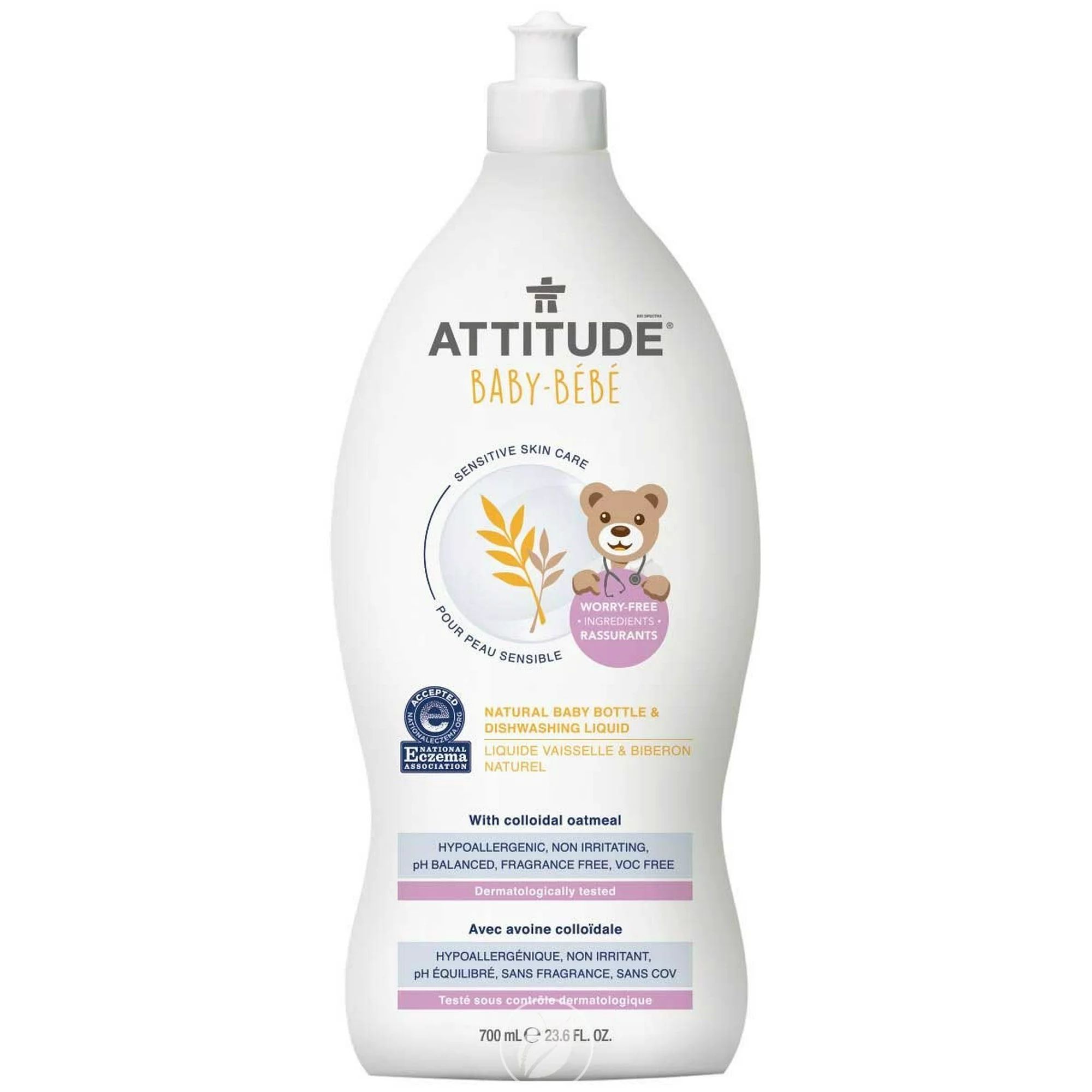 ATTITUDE Baby Bottle & Dishwashing Liquid, 23.6 oz | Walmart (US)