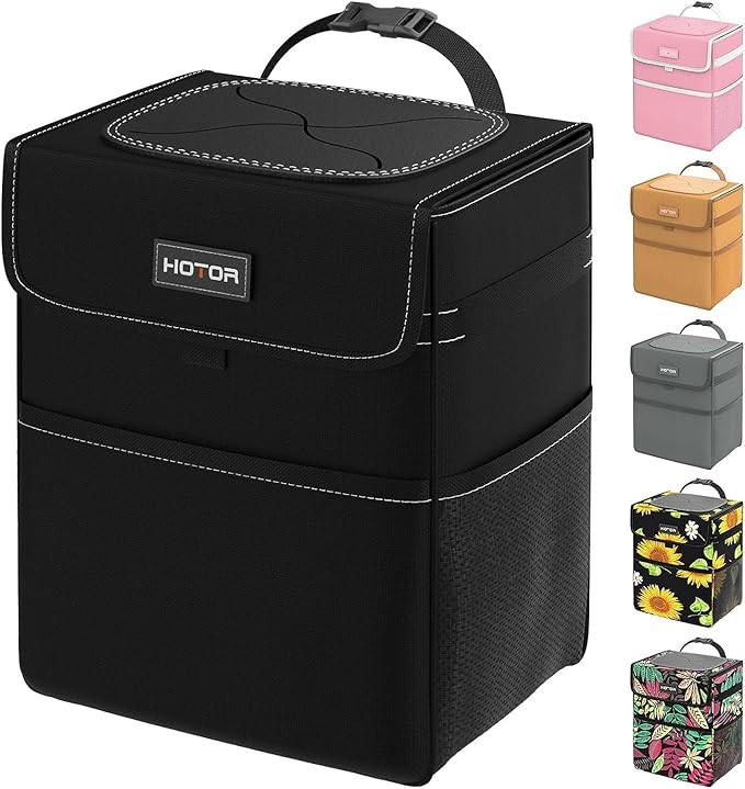HOTOR Car Trash Can - Leak-Proof Car Organizer and Storage Bag for The Back/Front/Console of Any ... | Amazon (US)