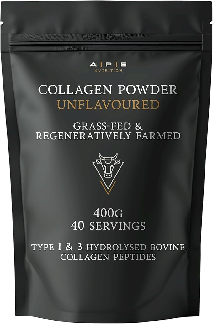 APE Nutrition Collagen Powder Peptides 400g | 100% Grass-Fed Unflavoured Bovine | 40 Servings | T... | Amazon (UK)