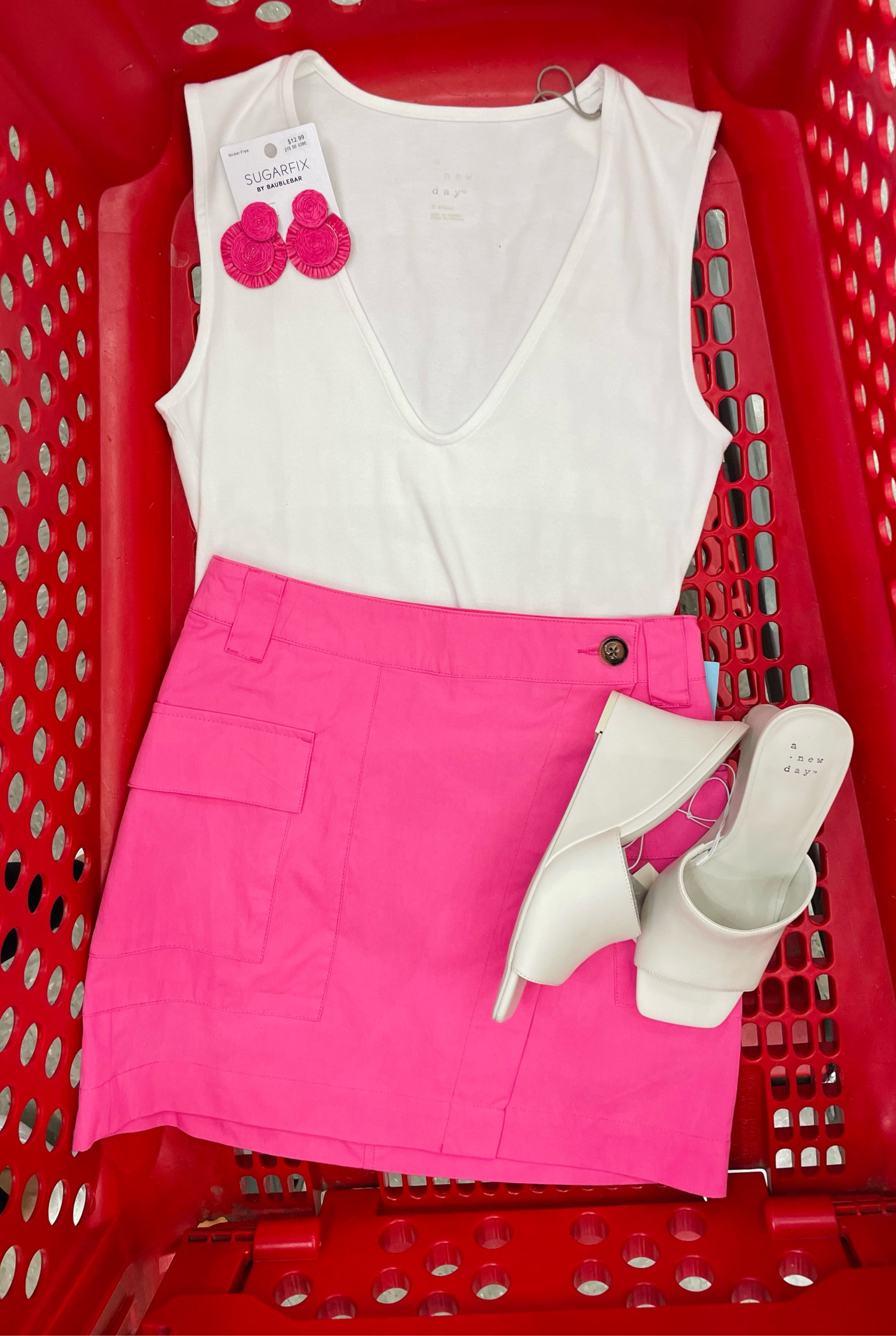 Styled up these new pieces for a sweet and simple outfit inspo. The cargo skirt is on a trend and a MUST. Shoes & bodysuit TTS 

#LTKstyletip #LTKunder50 #LTKshoecrush