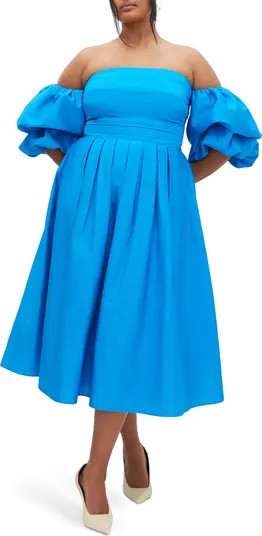 City Chic Rosalee Midi Dress | Nordstrom | Nordstrom