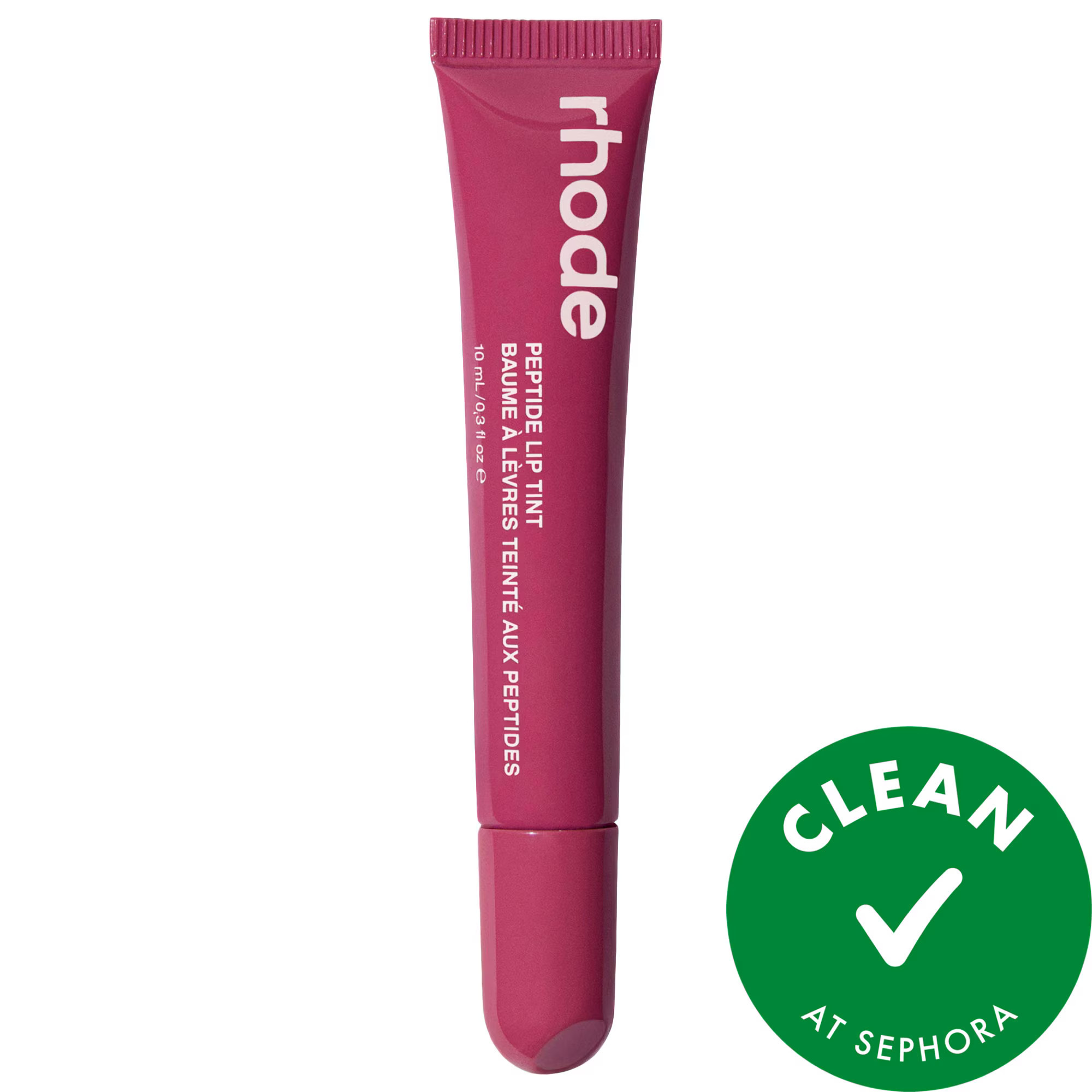 rhode Peptide Lip Tint Nourishing Glaze Raspberry Jelly - crushed berry 0.3ml/10ml | Sephora (US)