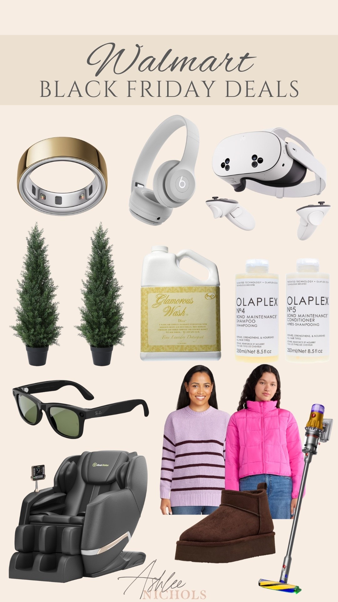 Walmart Black Friday deals

Massage chair, Dyson vacuum, tech deals

#LTKHoliday #LTKCyberWeek #LTKSaleAlert