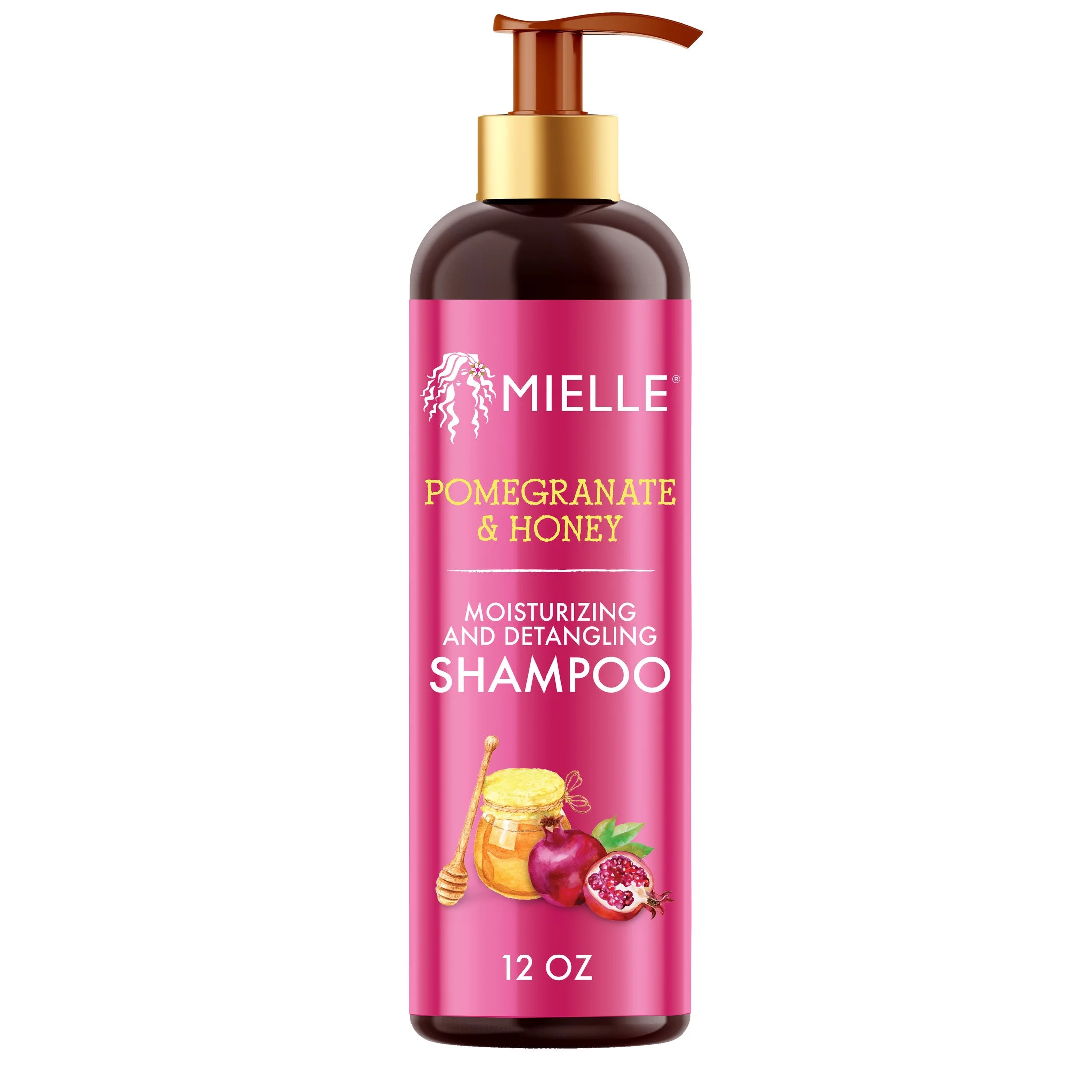 MIELLE POMEGRANATE & HONEY MOISTERIZING AND DETANGLING SHAMPOO | Walmart (US)