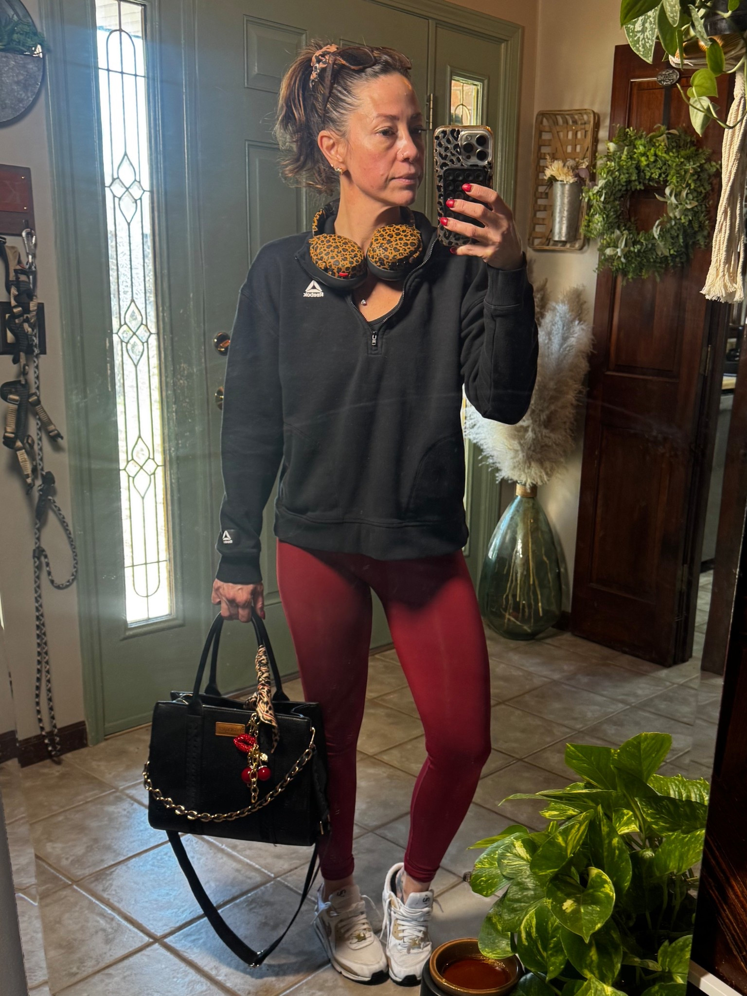 From the gym ➝ straight to running errands and salon life. 💪✨
This is my everyday uniform lately — comfy, athletic, but still put together. A good pair of leggings, a cozy quarter zip, and clean sneakers will never fail you. Throw on a cute bag and suddenly the “I just worked out” look becomes an outfit.

Comfort, confidence, and getting things done.

#LTKActive #LTKfitnessgoals #LTKOver40