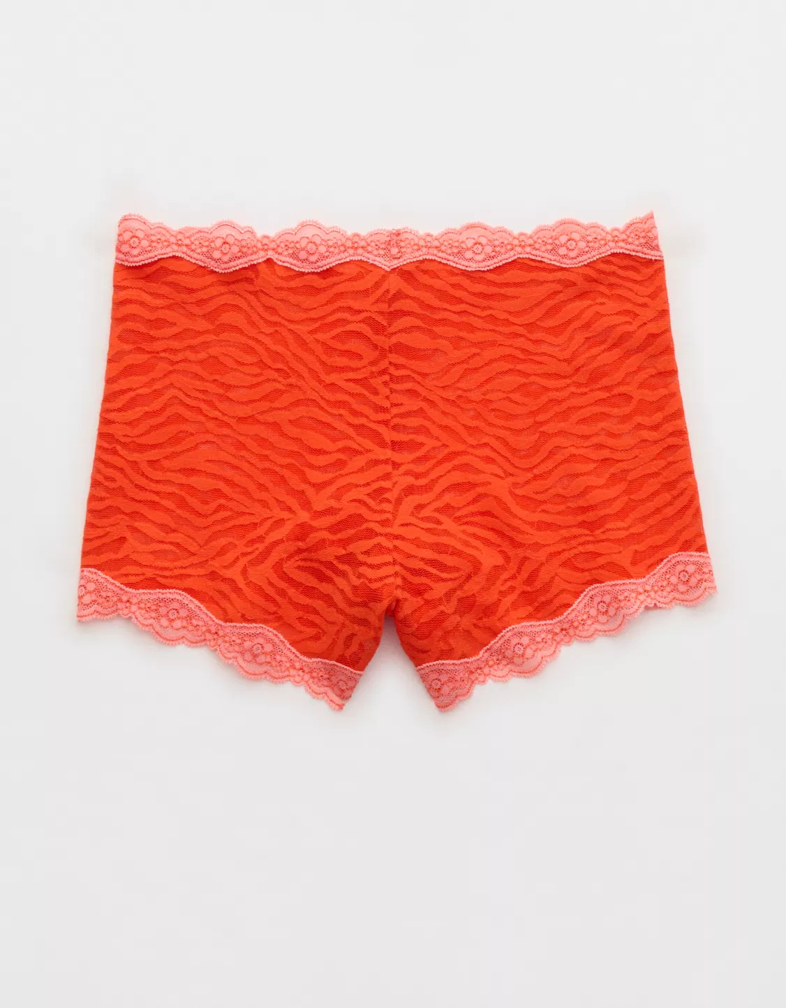 Show Off  Zebra Lace High Rise Boyshort Underwear | Aerie