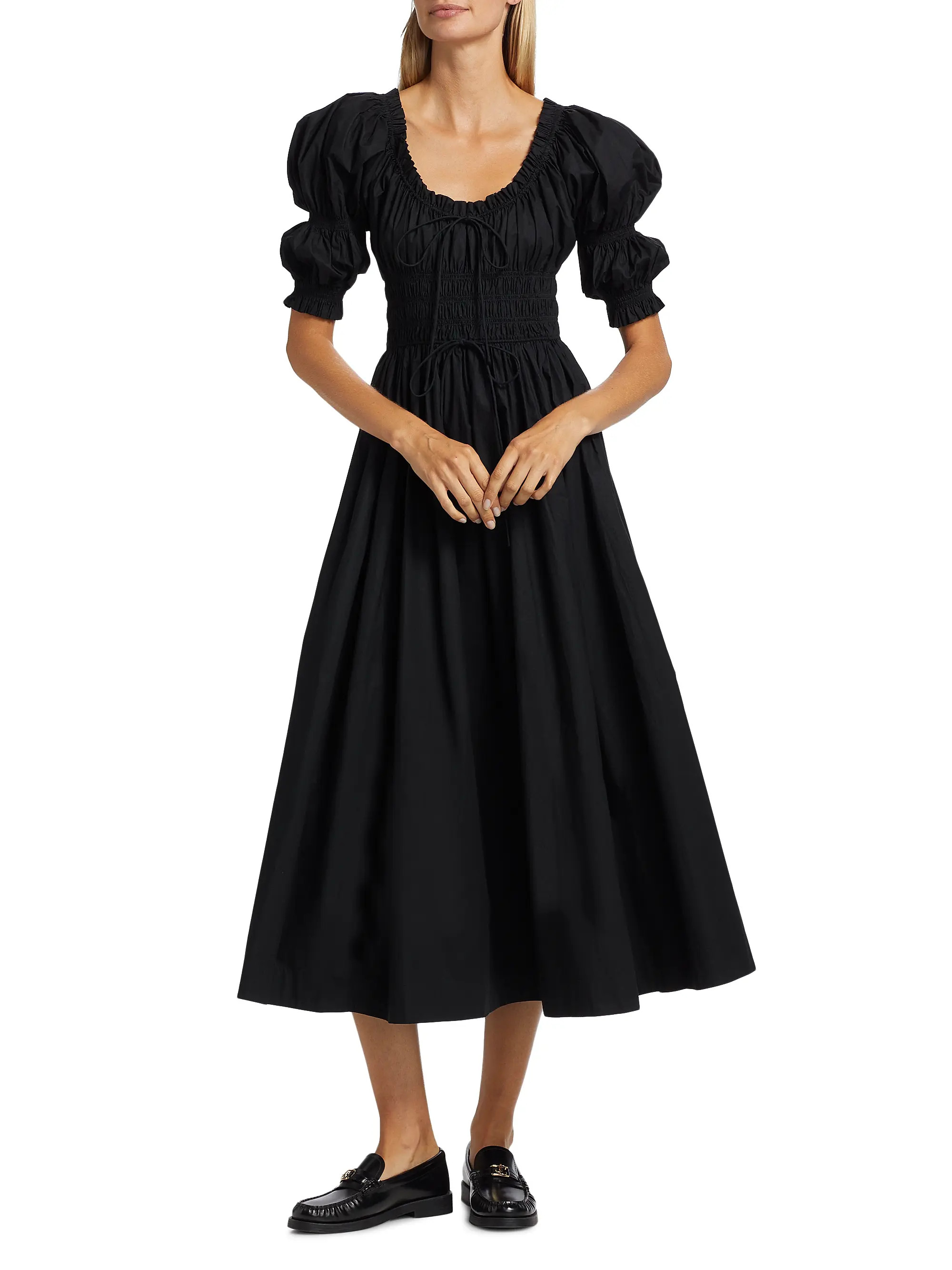 Ischia Puff-Sleeve Dress | Saks Fifth Avenue