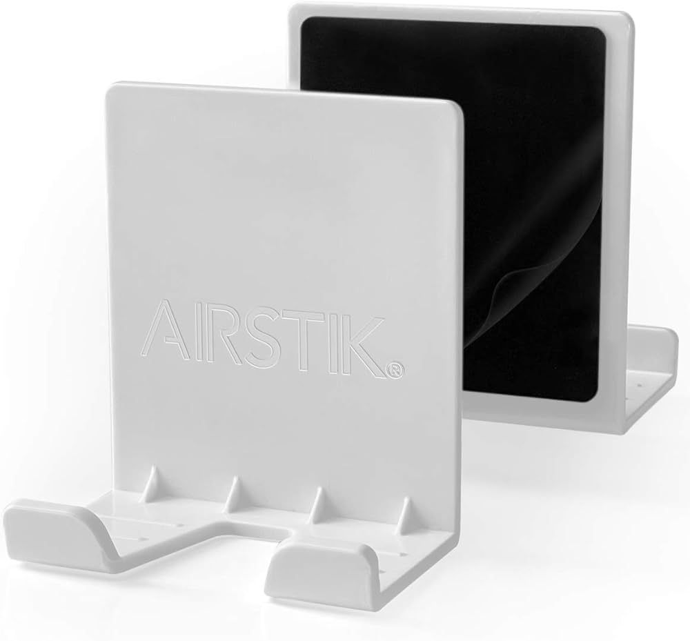 AIRSTIK Cradle Universal Glass Mount Phone Holder Reusable TikTok Facetime Compatible with iPhone... | Amazon (US)