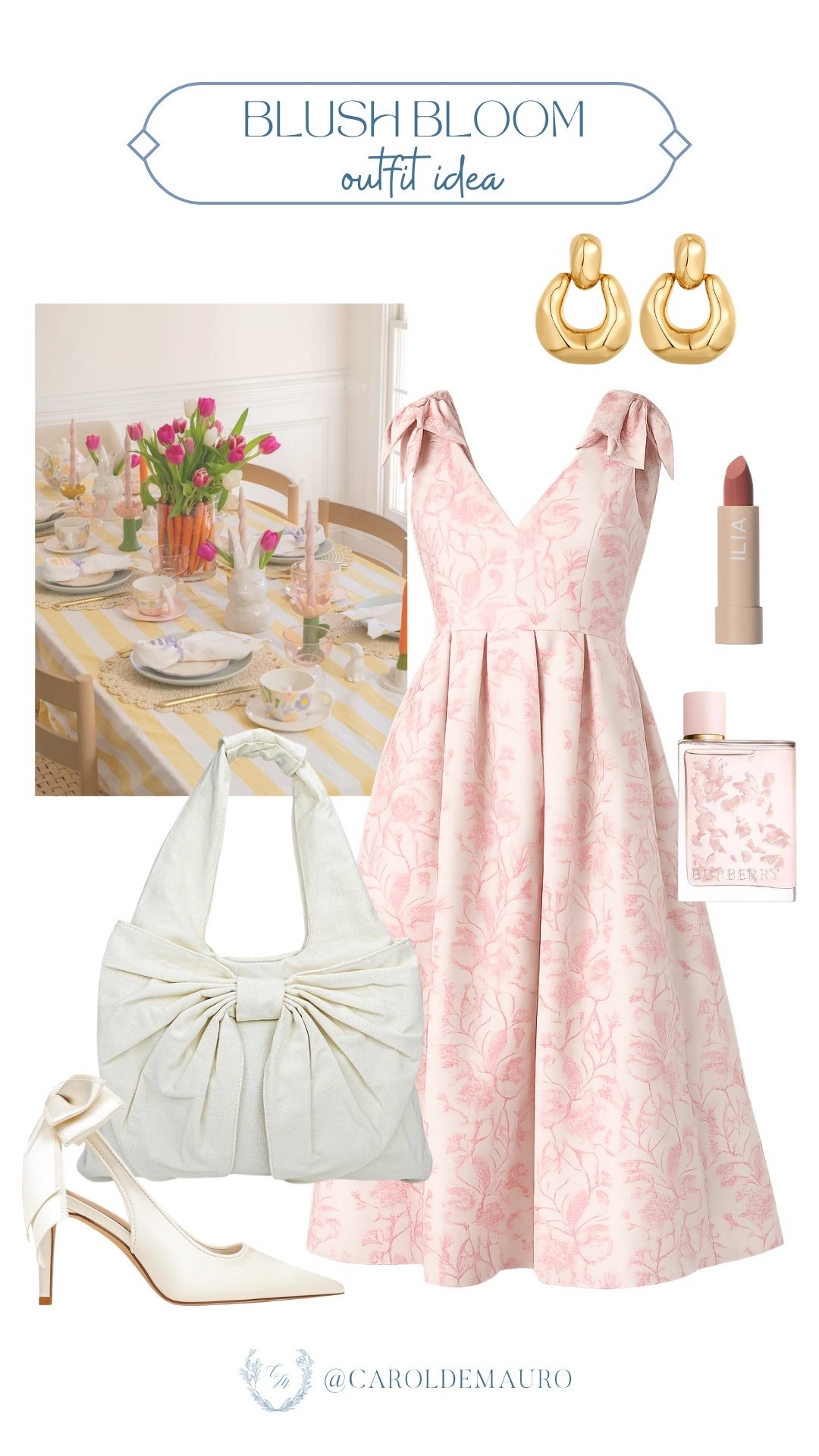 That pink floral dress with gold earrings and a bow bag is the blush bloom moment your wardrobe has been waiting for.

blush outfit, floral style, outfit idea, summer dress, feminine outfit, summer ootd, outfit inspo, dressy outfit

#LTKootd #LTKPetite #LTKU