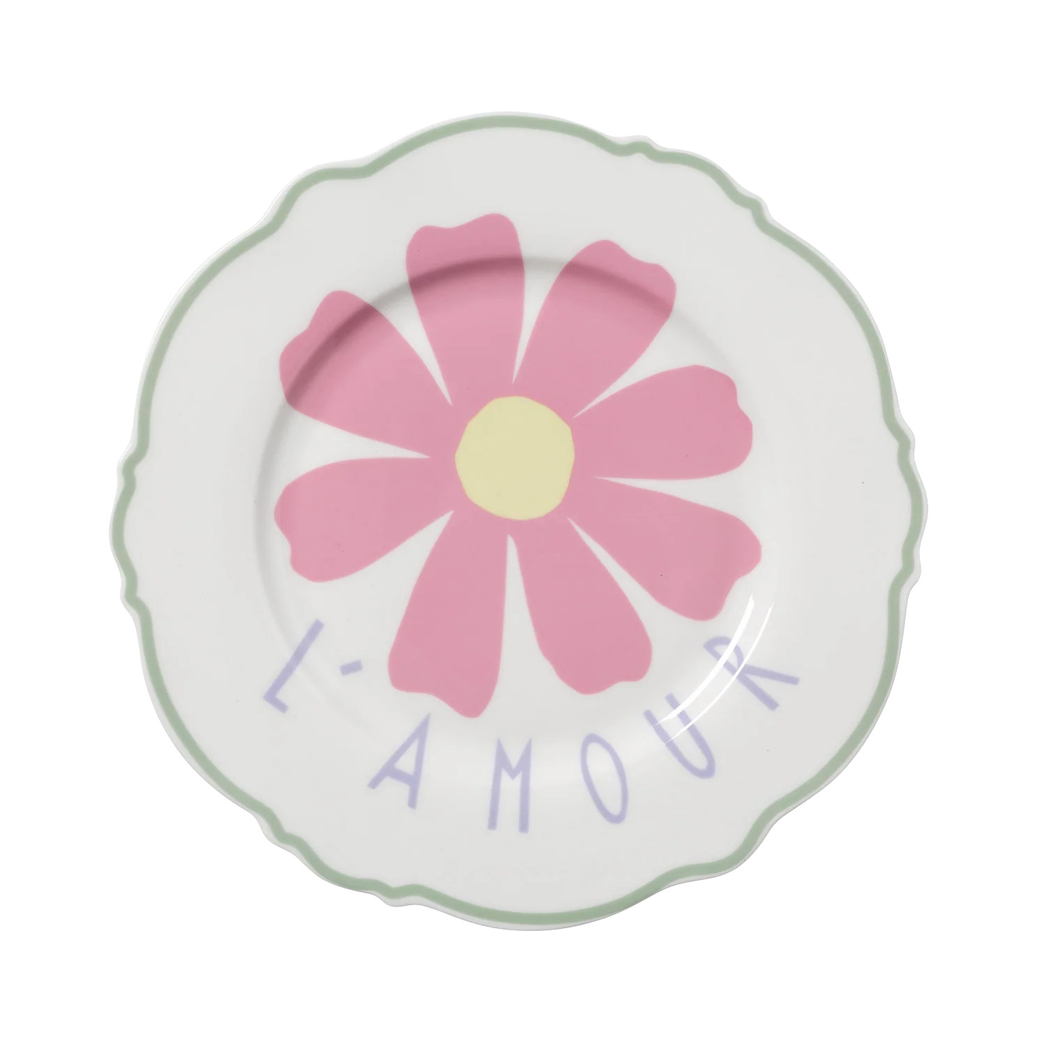 L'Amour Wave Dinner Plate - final sale | In The Roundhouse