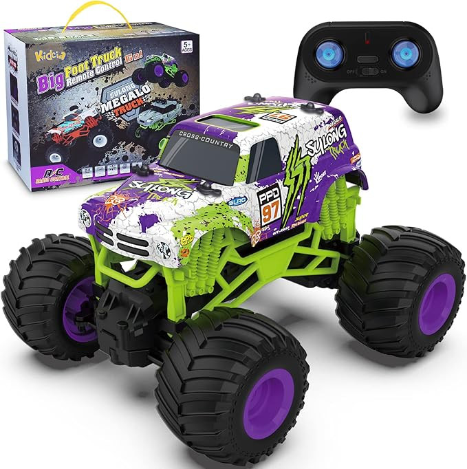 Kidcia Remote Control Car, 1:16 Scale RC Cars, 2.4 Ghz High Speed 20 Km/h RC Truck, All Terrains ... | Amazon (US)