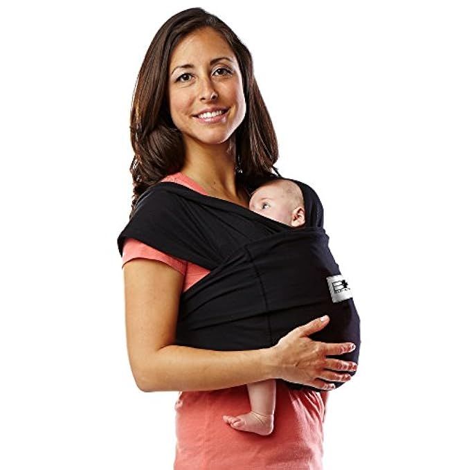 Baby K’tan Original Baby Carrier, Black– Women 6-8 (S) / Men jacket 37-38 - Newborn Sling– Infant, C | Amazon (US)