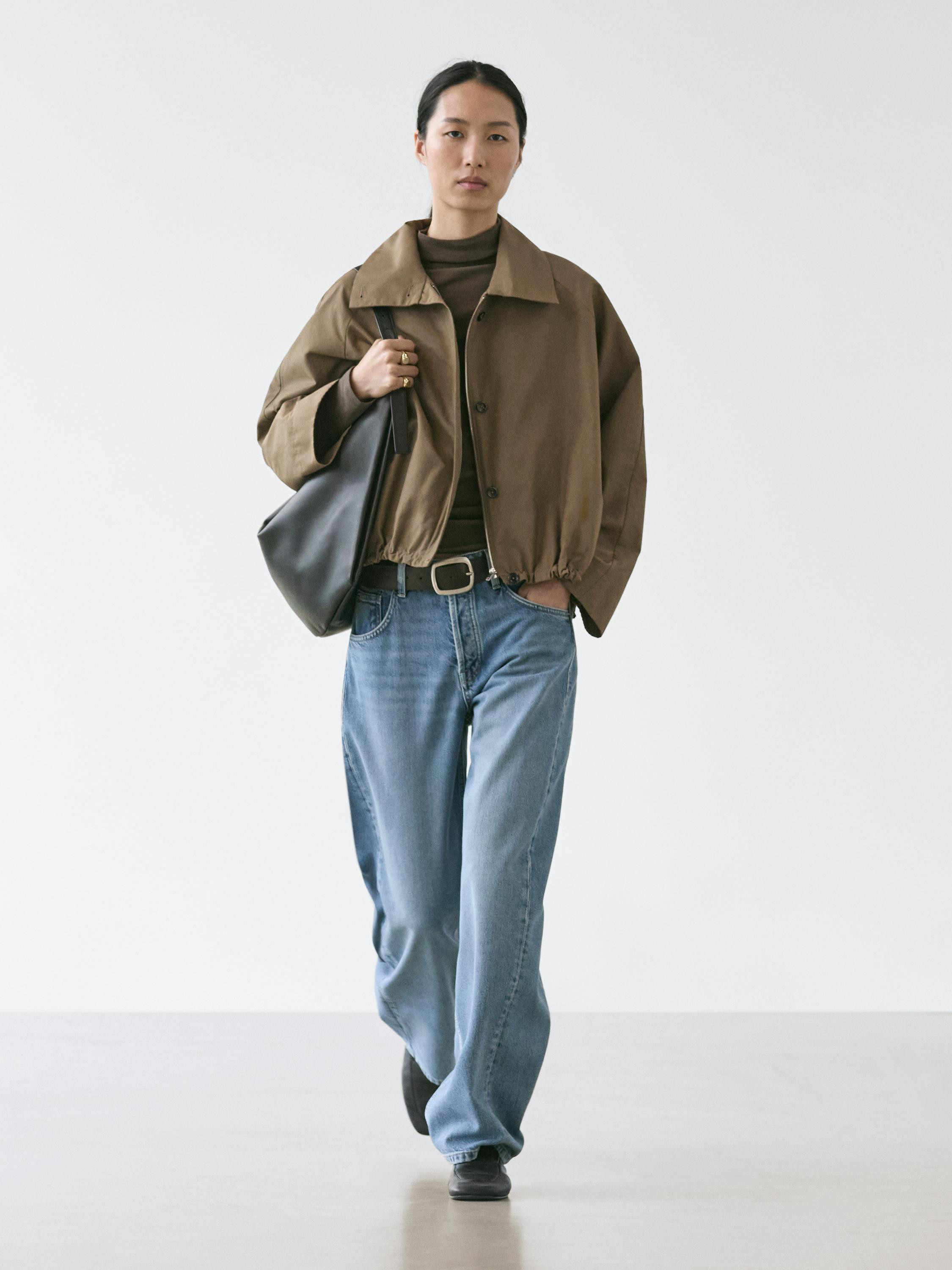 Parka with puff detail | Massimo Dutti UK