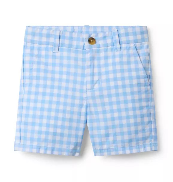 Gingham Poplin Short | Janie and Jack