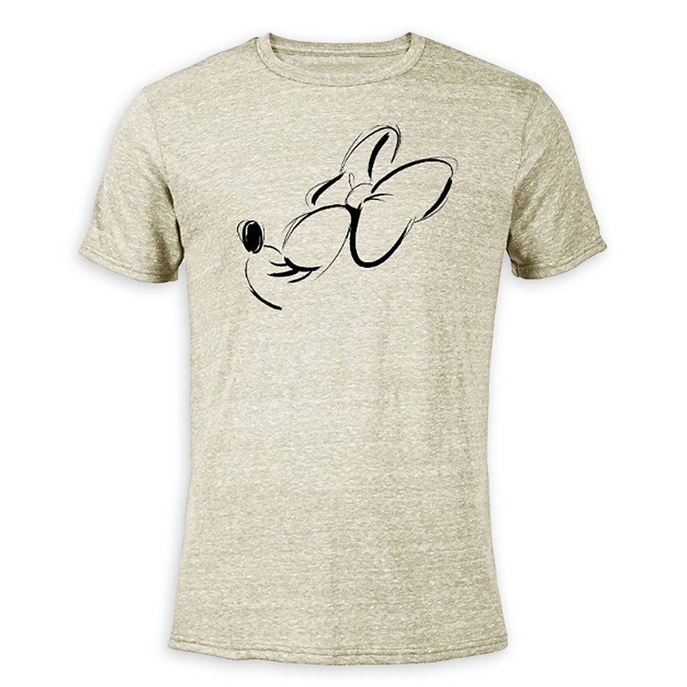 Minnie Mouse Sketch T-Shirt for Adults – Customized | shopDisney | Disney Store