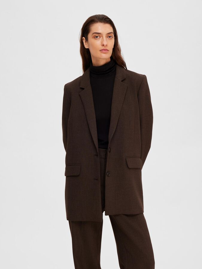 RELAXED BLAZER | Brown | SELECTED FEMME® | Selected