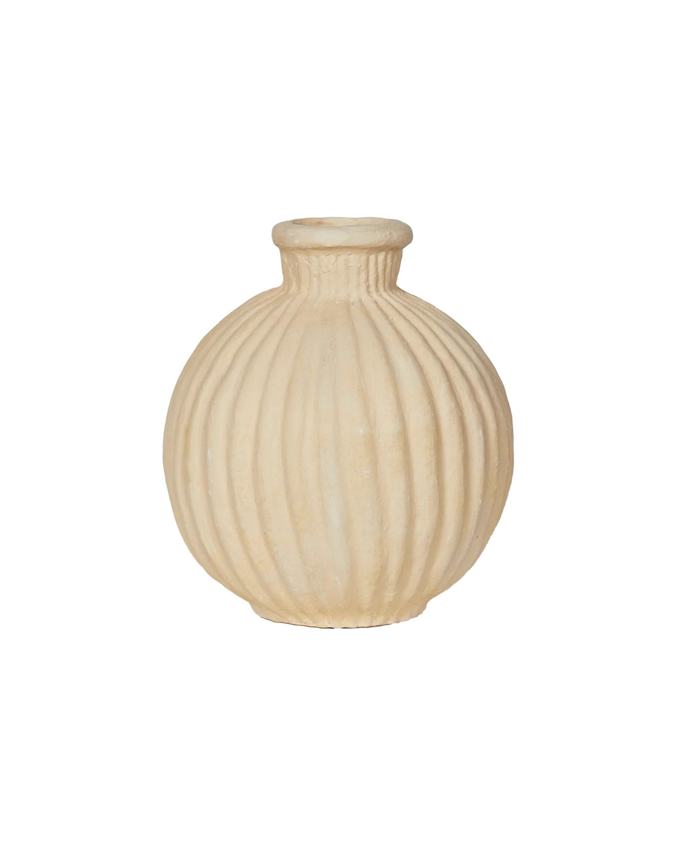 Paper Mache Vase - Garlic from India | Olive Ateliers