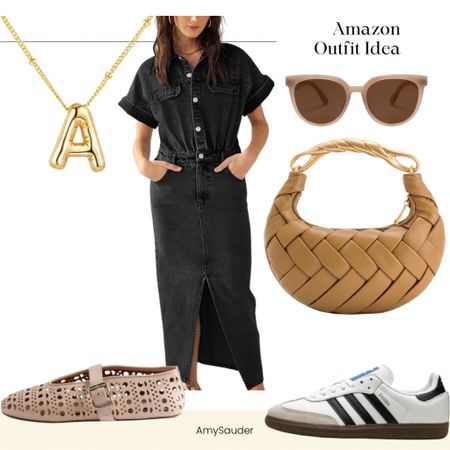 Amazon finds 
Denim dress 
Sneakers 
Summer outfit 

#LTKSeasonal #LTKStyleTip #LTKFindsUnder100