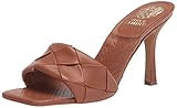 Vince Camuto Women's Footwear Brelanie Woven Strap Dress Mule Heeled Sandal | Amazon (US)